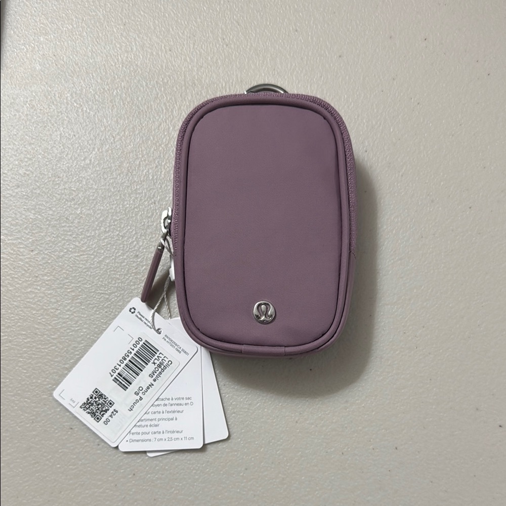 Lululemon Athletica Clippable Nano Pouch NWT
